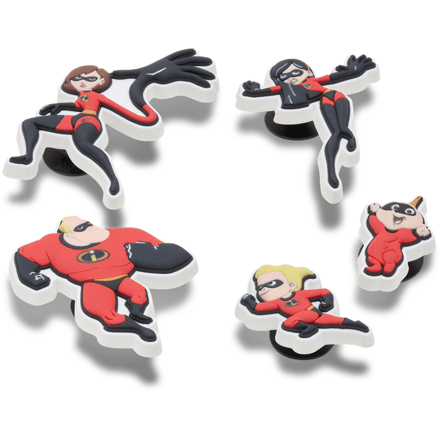Crocs - Pixar Incredibles 5 Pack Jibbitz charm for Women|Men|Jibbitz™ Charms