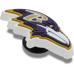 Crocs - NFL Baltimore Ravens Logo Jibbitz™ charms for Women|Men|Jibbitz™ Charms