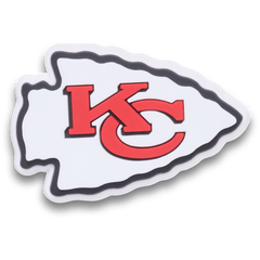 Crocs - NFL Kansas City Chiefs Logo Jibbitz™ charms for Women|Men|Jibbitz™ Charms