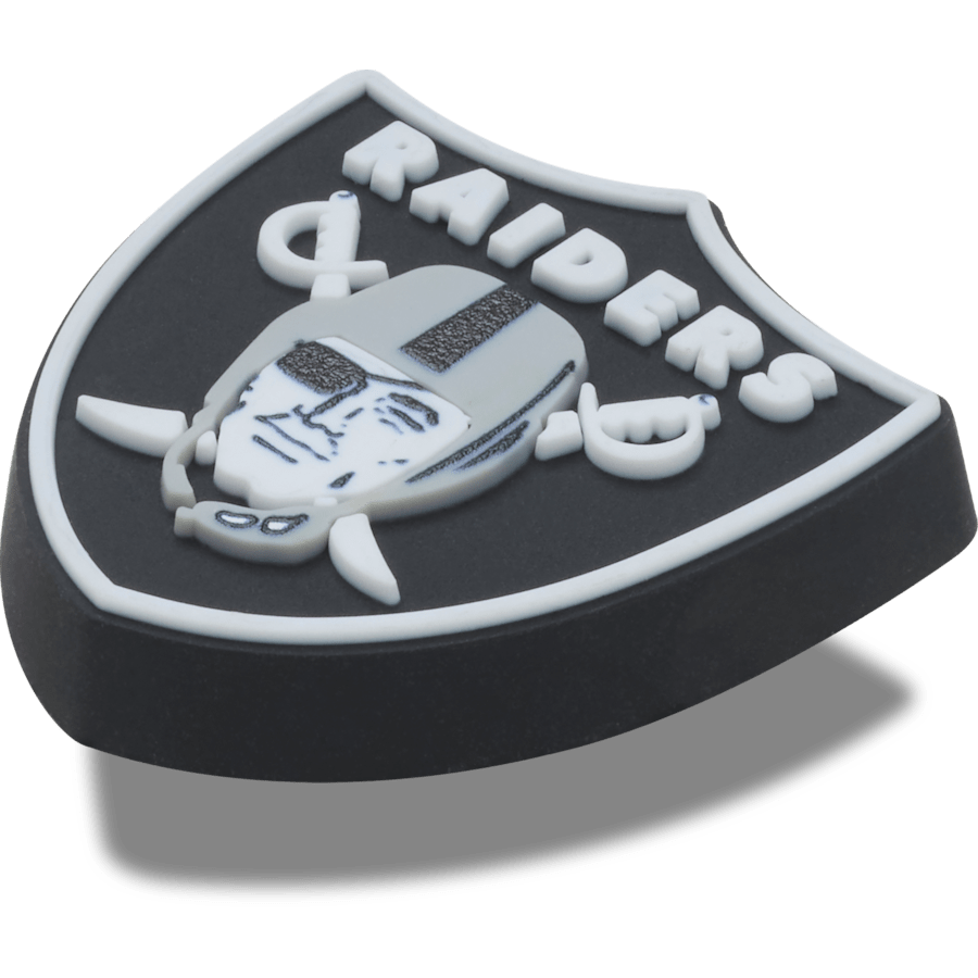 Crocs - NFL Las Vegas Raiders Logo Jibbitz™ charms for Women|Men|Jibbitz™ Charms