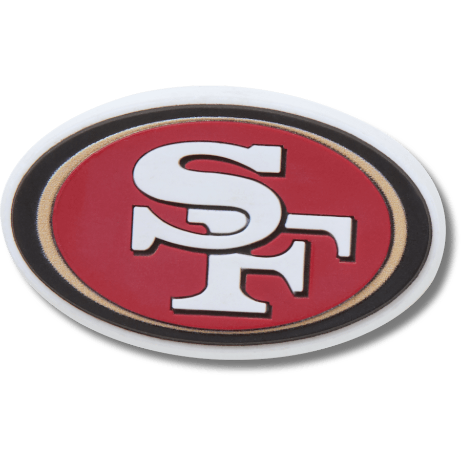 Crocs - NFL San Francisco 49ers Logo Jibbitz™ charms for Women|Men|Jibbitz™ Charms