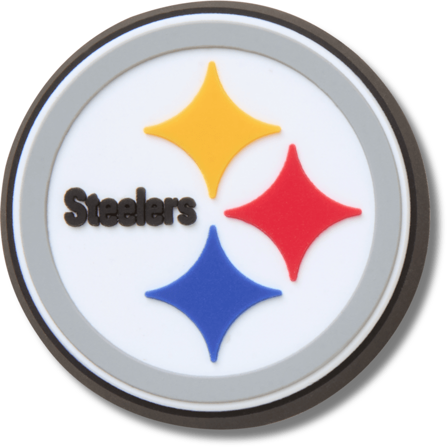 Crocs - NFL Pittsburgh Steelers Logo Jibbitz™ charms for Women|Men|Jibbitz™ Charms