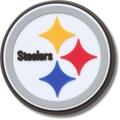 Crocs - NFL Pittsburgh Steelers Logo Jibbitz™ charms for Women|Men|Jibbitz™ Charms