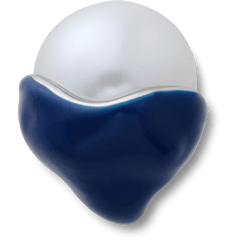 Crocs - Blue Dipped Enamel SMT Pearl Jibbitz™ charms for Women|Men