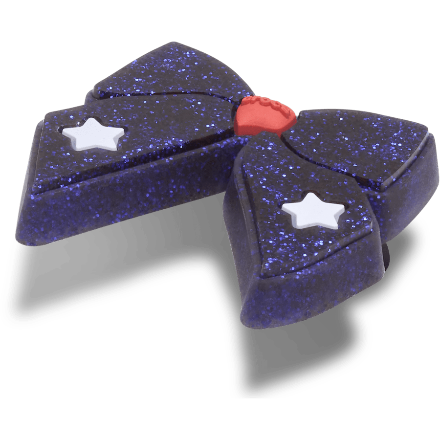 Crocs - Glittery Blue Bow Jibbitz™ charms for Women|Men|Jibbitz™ Charms
