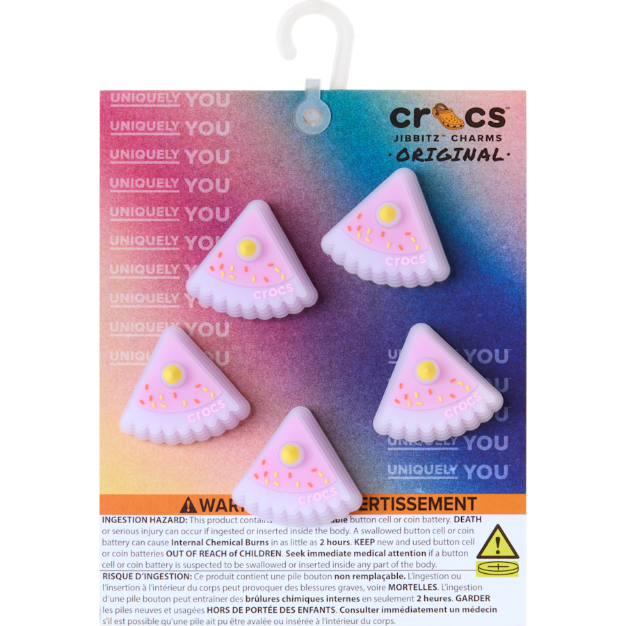 Crocs - Build Your Own Cake 5 Pack Jibbitz™ charms for Women|Men|Jibbitz™ Charms