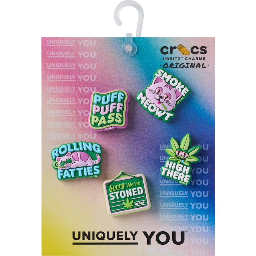 Crocs - 420 Hemp Cuties 5 Pack Jibbitz™ charms for Women|Men|Jibbitz™ Charms