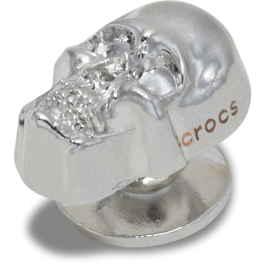 Crocs - Silver Skull Jibbitz™ charms for Women|Men|Jibbitz™ Charms