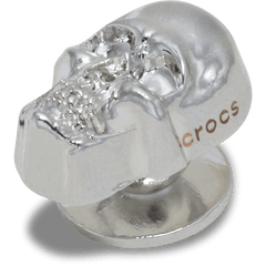 Crocs - Silver Skull Jibbitz™ charms for Women|Men|Jibbitz™ Charms