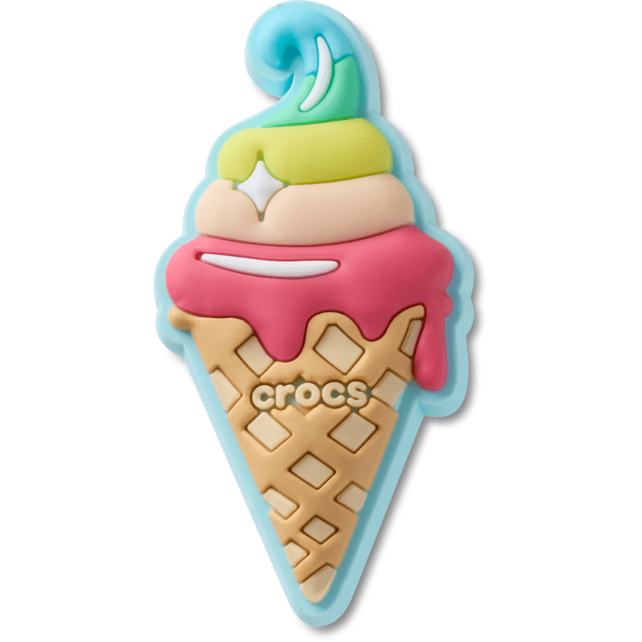 Crocs - Waffle Ice Cream Cone Jibbitz™ charms for Women|Men|Jibbitz™ Charms