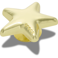 Crocs - Gold Bubble Star Jibbitz™ charms for Women|Men|Jibbitz™ Charms