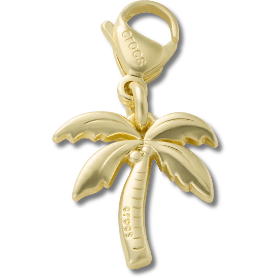 Crocs - Gold Palm Tree Charm Jibbitz charm for Women|Men|Kids