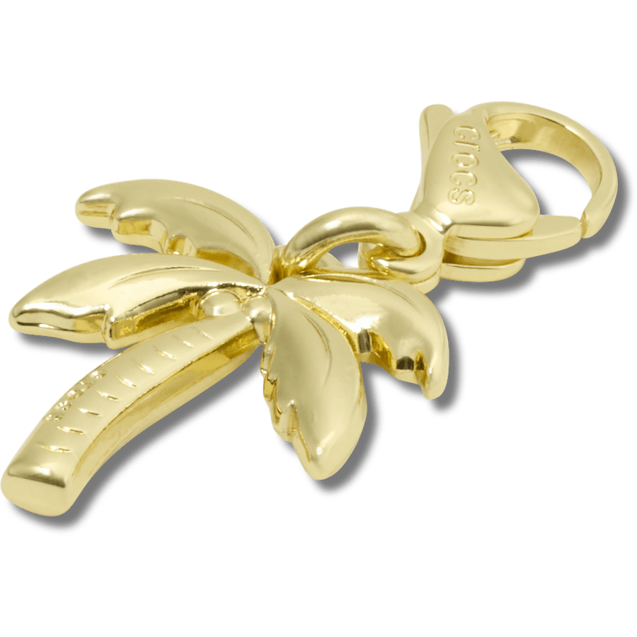 Crocs - Gold Palm Tree Charm Jibbitz charm for Women|Men|Kids