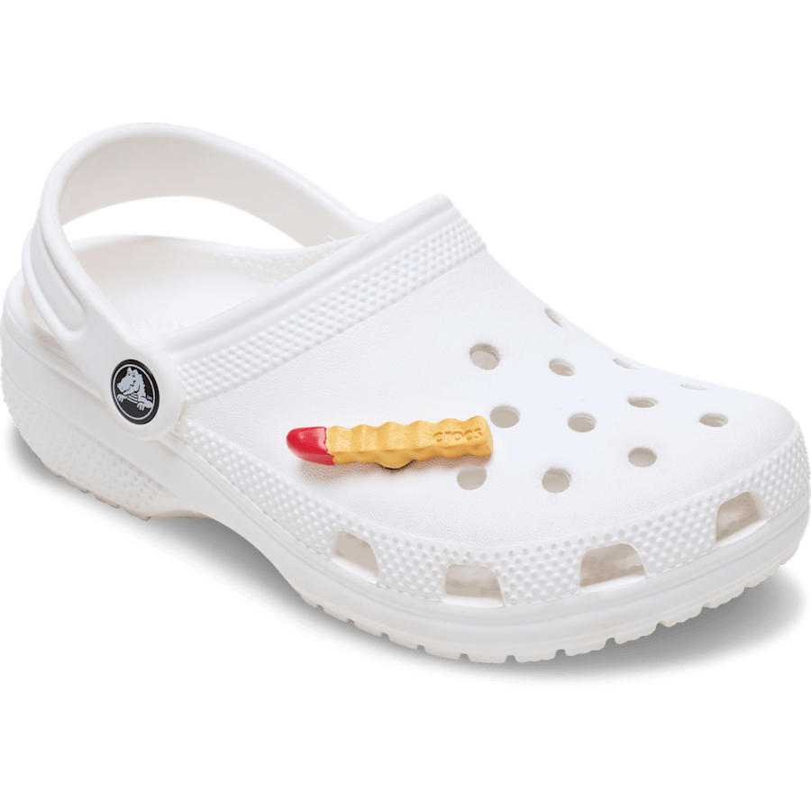 Crocs - French Fry Dipped in Ketchup Jibbitz™ charms for Women|Men|Jibbitz™ Charms