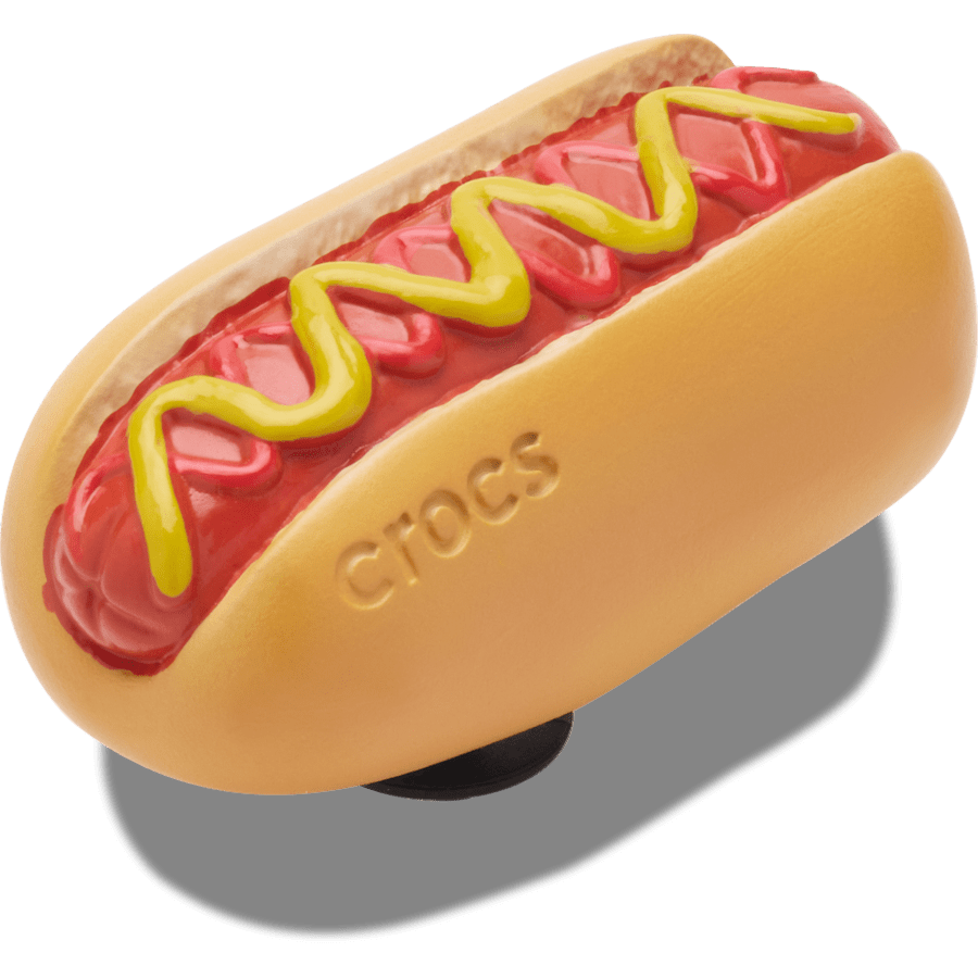 Crocs - Hot Dog Dipped in Mustard Jibbitz™ charms for Women|Men|Jibbitz™ Charms