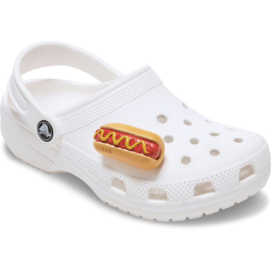 Crocs - Hot Dog Dipped in Mustard Jibbitz™ charms for Women|Men|Jibbitz™ Charms