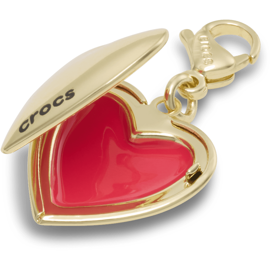 Crocs - Gold Locket Charm Jibbitz charm for Women|Men|Kids