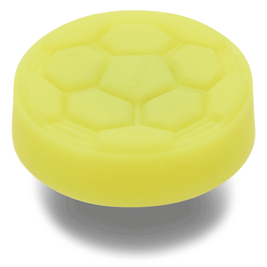 Crocs - Lights Up Yellow Soccer Ball Jibbitz™ charms for Women|Men|Jibbitz™ Charms
