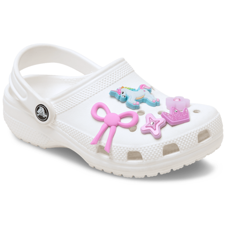 Crocs - Sweet Pink Girls 5 Pack Jibbitz™ charms for Women|Men|Kids|Jibbitz™ Charms