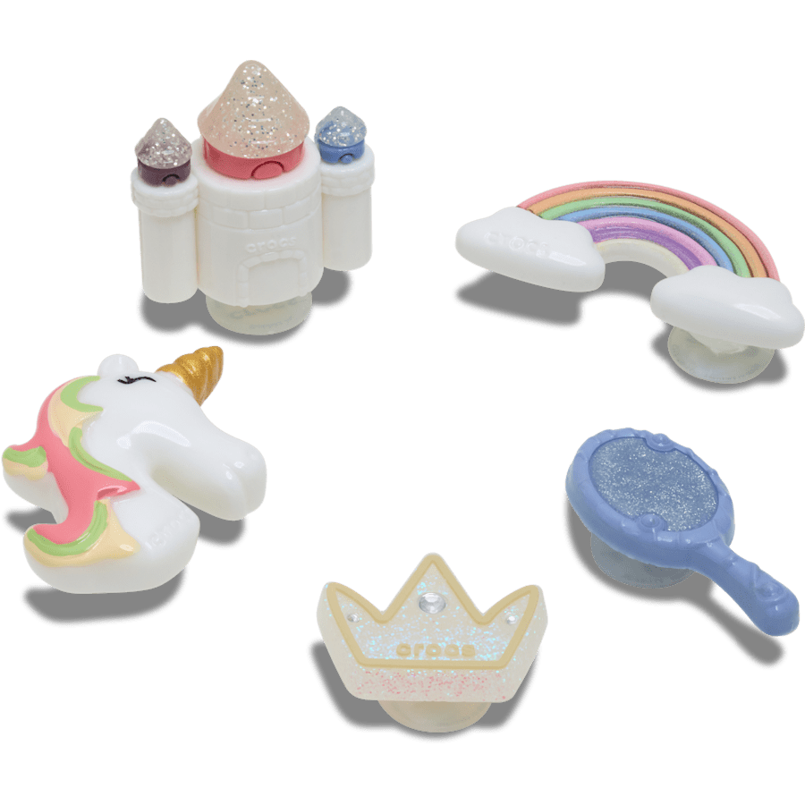 Crocs - Pretty Princess 5 Pack Jibbitz™ charms for Women|Men|Jibbitz™ Charms