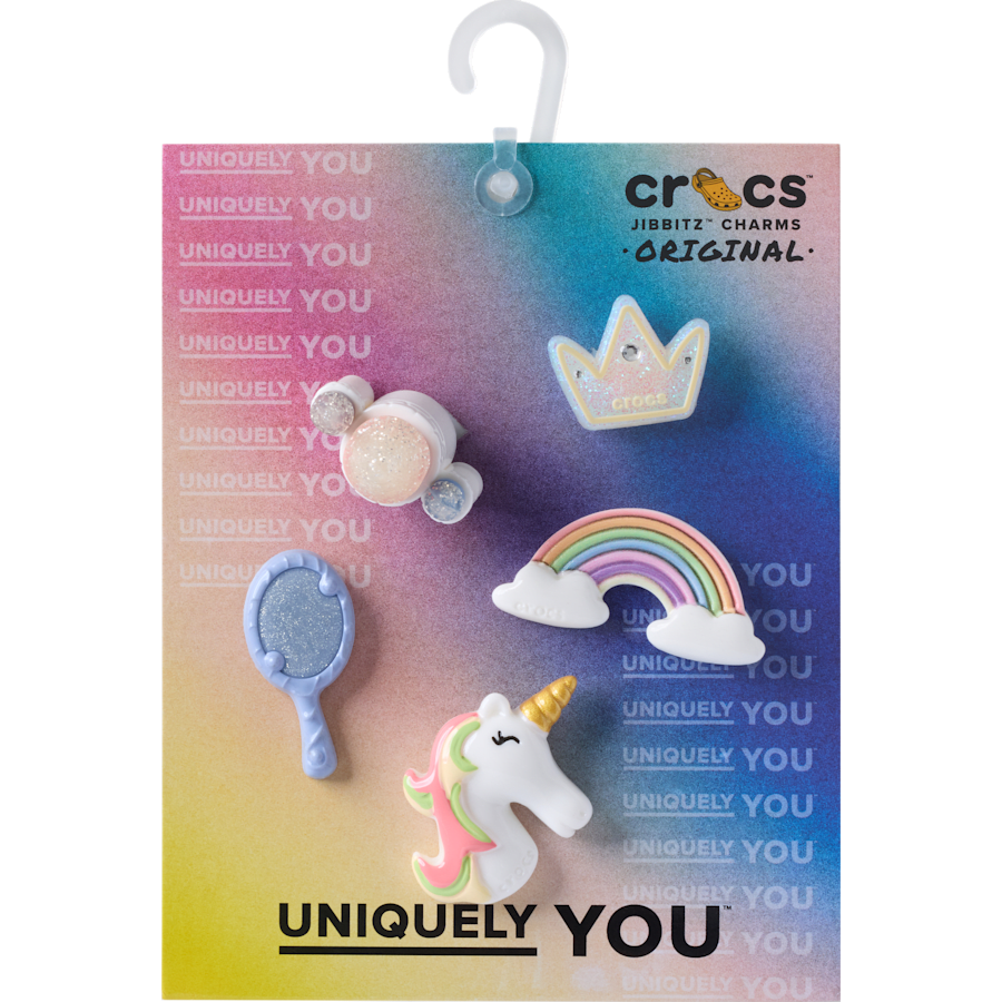 Crocs - Pretty Princess 5 Pack Jibbitz™ charms for Women|Men|Jibbitz™ Charms