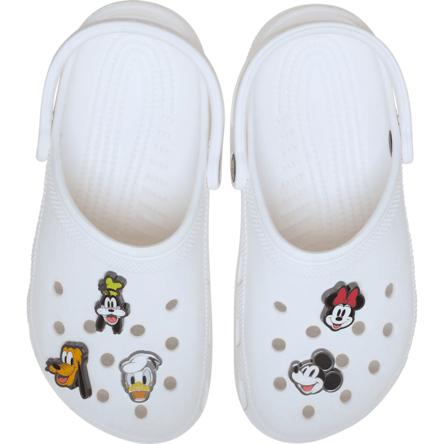 Crocs - Mickey & Friends Elevated 5-pack Jibbitz Shoe Charm for Women|Men|Kids|Jibbitz™ Charms