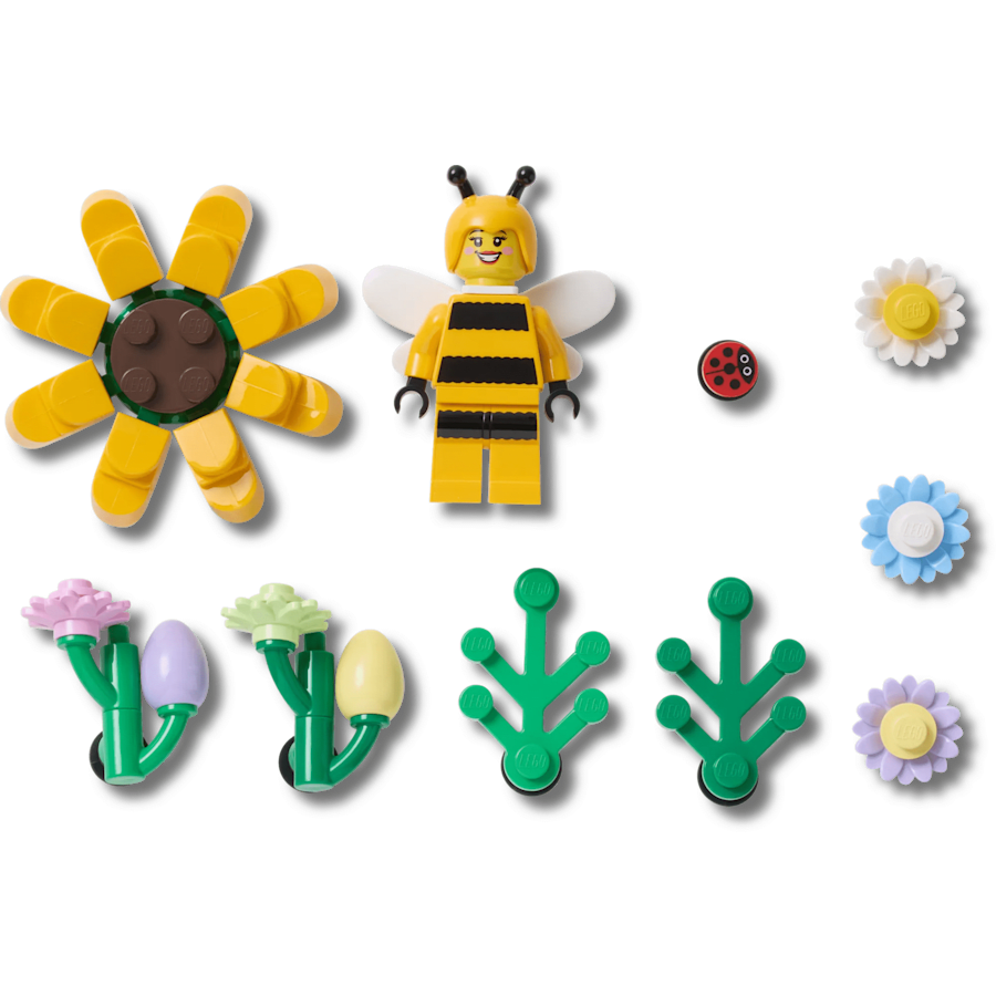 Crocs - LEGO® Botanicals 10 Pack Jibbitz™ charms for Women|Men|Kids|Jibbitz™ Charms