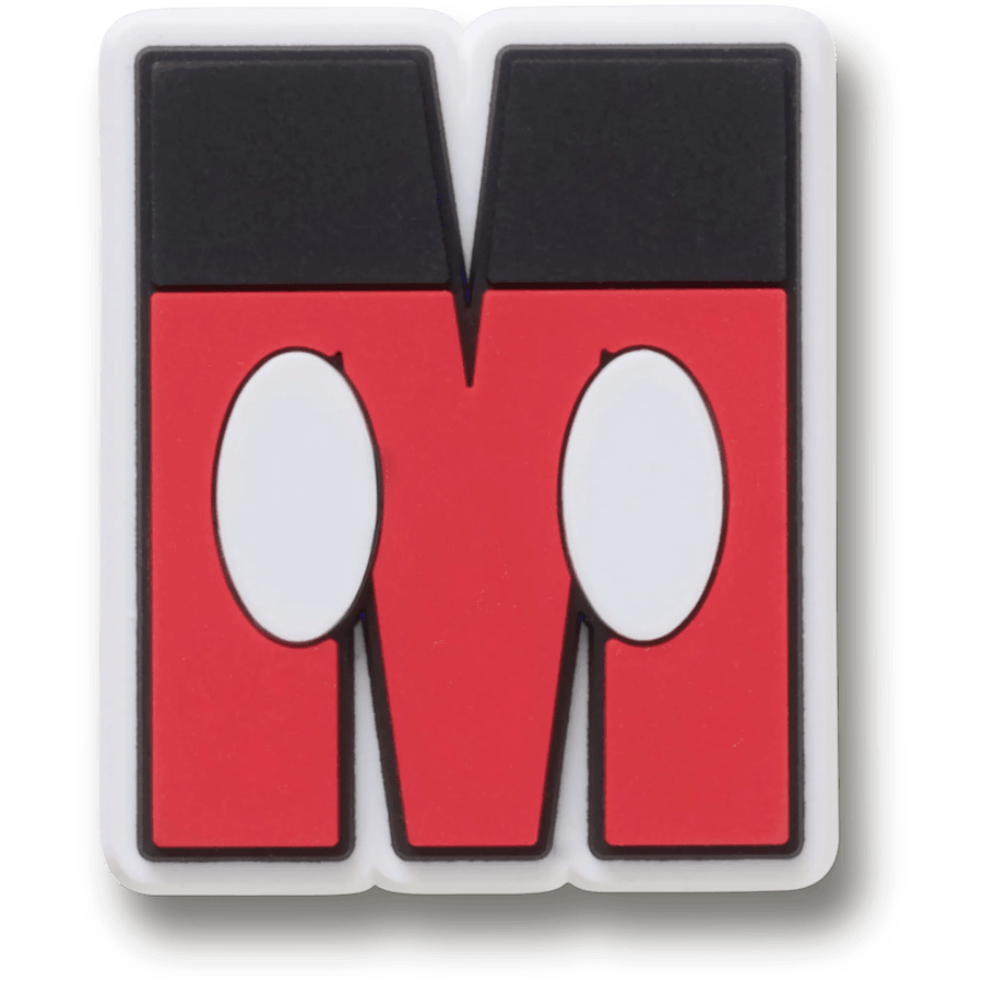 Crocs - Disney Character Letter M Jibbitz™ charms for Women|Men|Kids|Jibbitz™ Charms