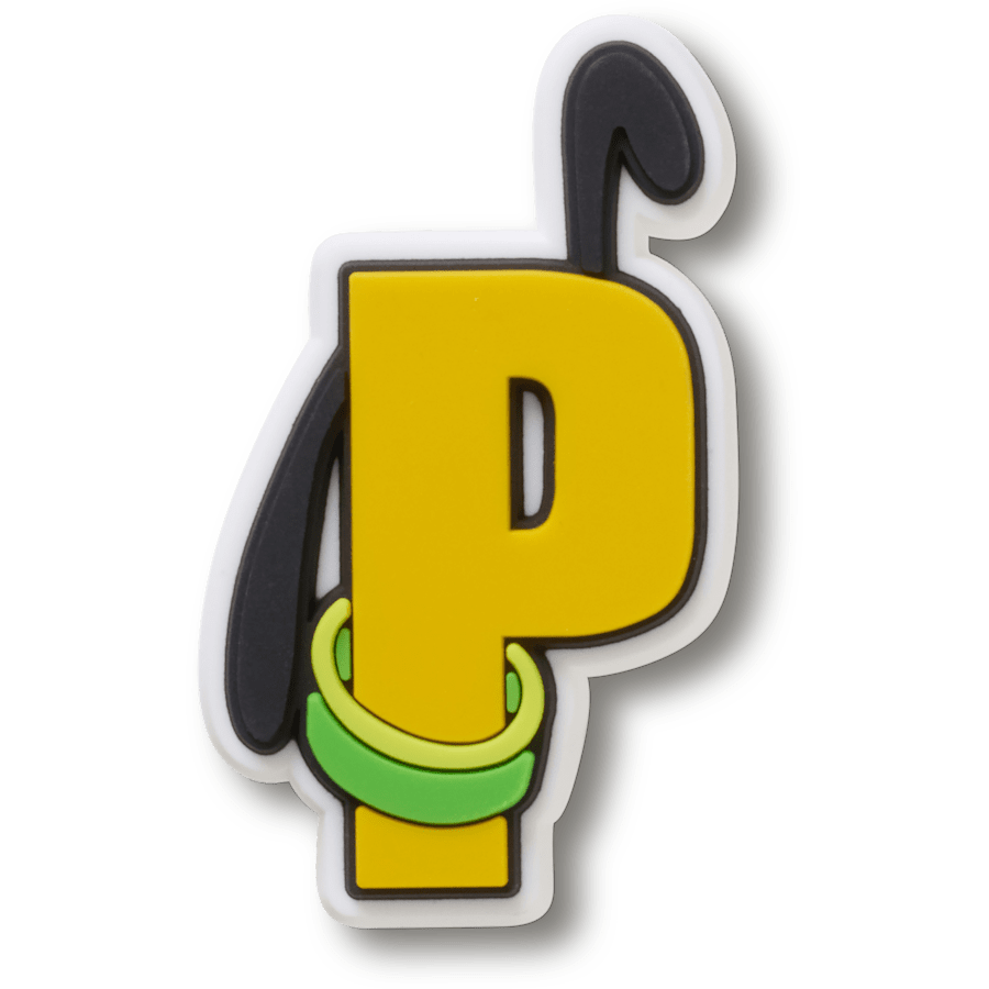 Crocs - Disney Character Letter P Jibbitz™ charms for Women|Men|Kids|Jibbitz™ Charms