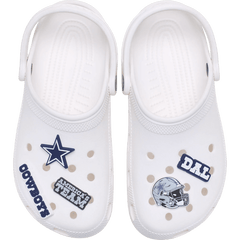 Crocs - NFL Dallas Cowboys 5 Pack Jibbitz Shoe Charm for Women|Men|Jibbitz™ Charms