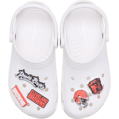 Crocs - NFL Cleveland Browns 5 Pack Jibbitz Shoe Charm for Women|Men|Jibbitz™ Charms
