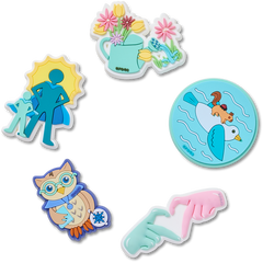 Crocs - Got Your Back 5 Pack Jibbitz™ charms for Women|Men|Jibbitz™ Charms