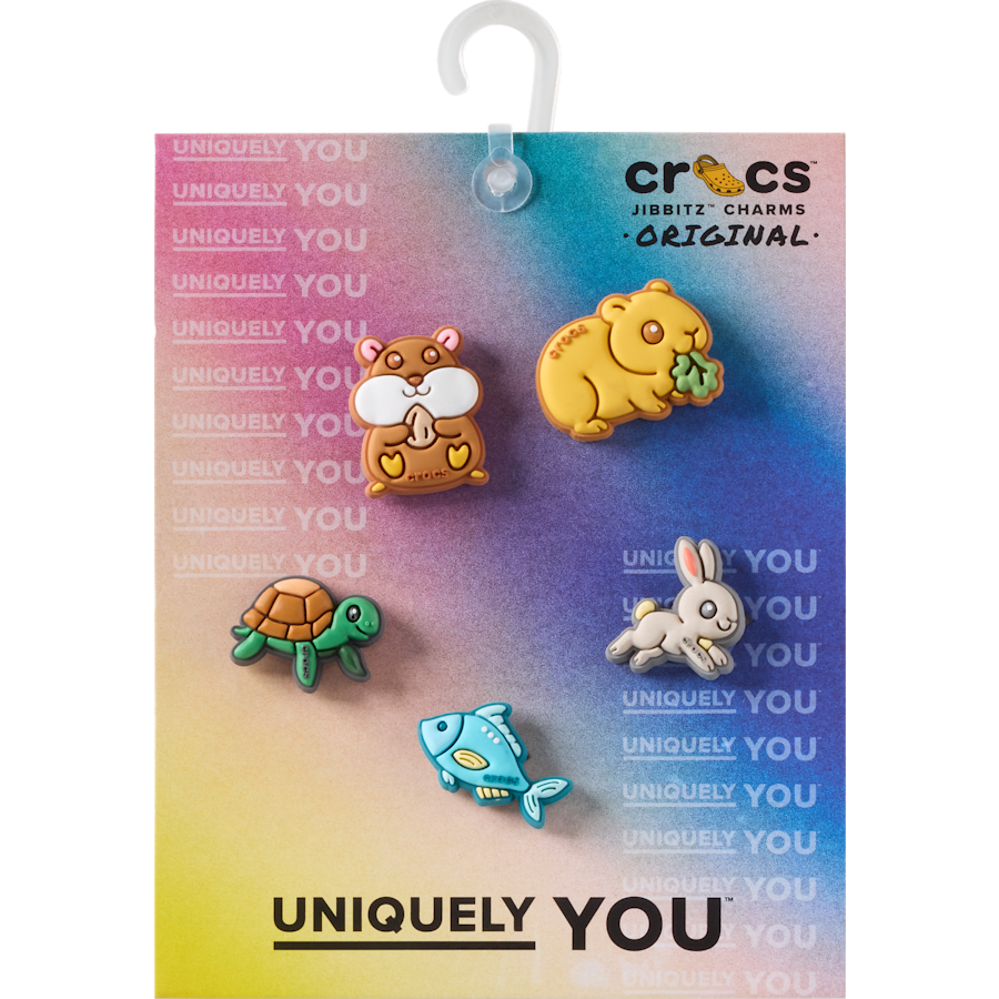 Crocs - Super Pets 5 Pack Jibbitz™ charms for Women|Men|Jibbitz™ Charms