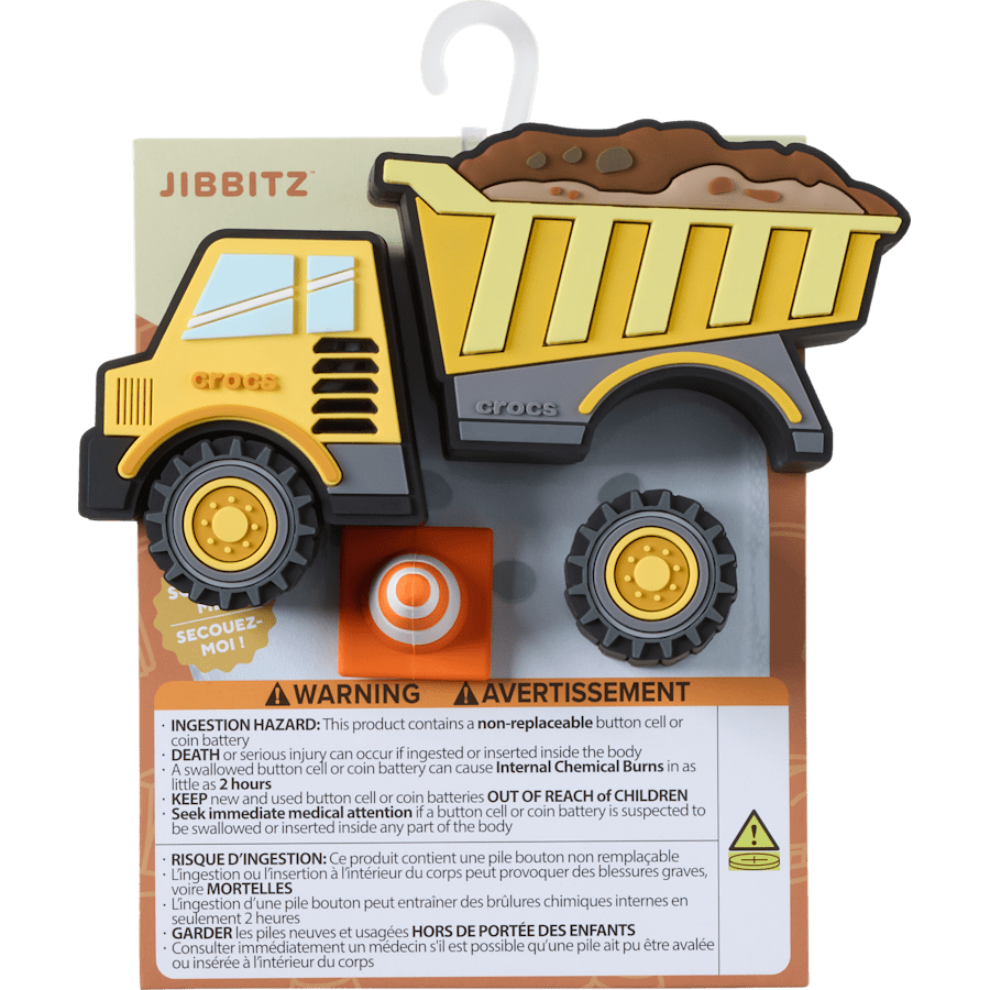 Crocs - MYO Construction Truck5Pack Jibbitz™ charms for Women|Men|Jibbitz™ Charms