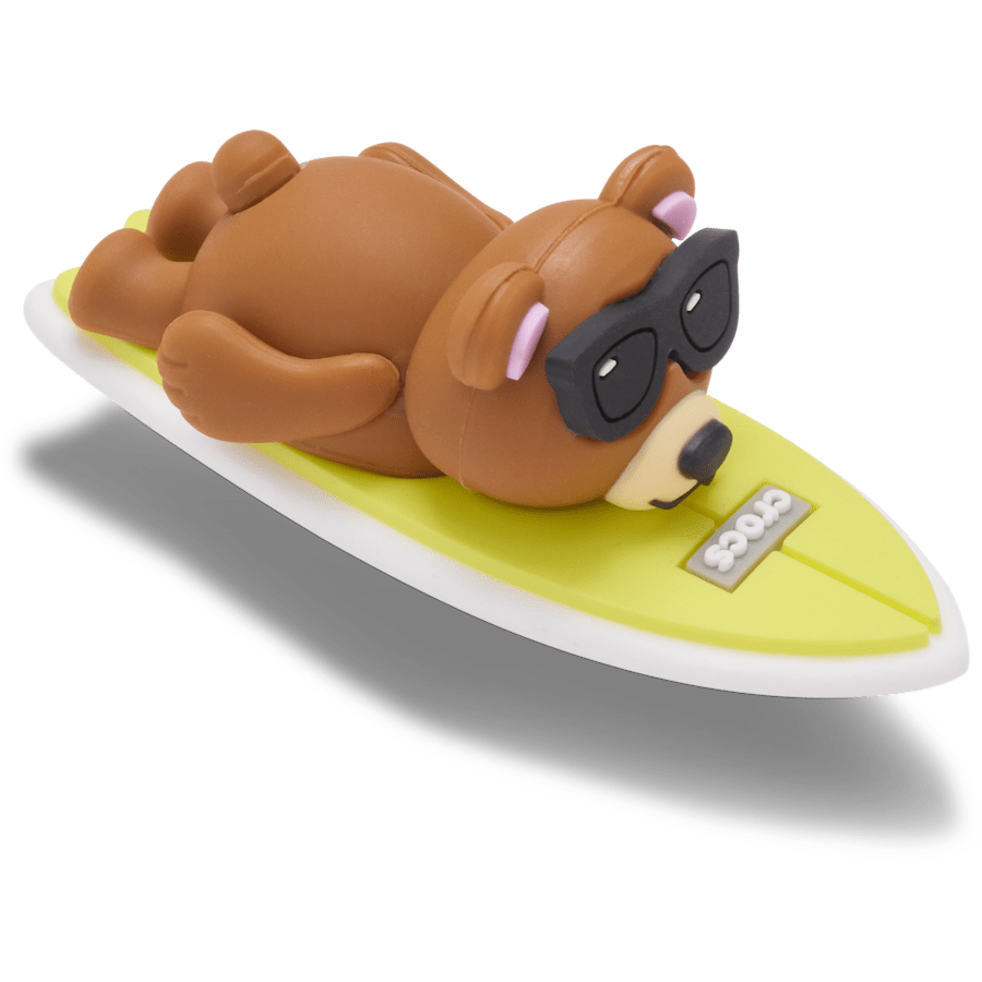 Crocs - 3D Surfing Bear Jibbitz™ charms for Women|Men