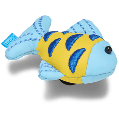 Crocs - Blue and Gold Sparkle Fish Jibbitz™ charms for Women|Men