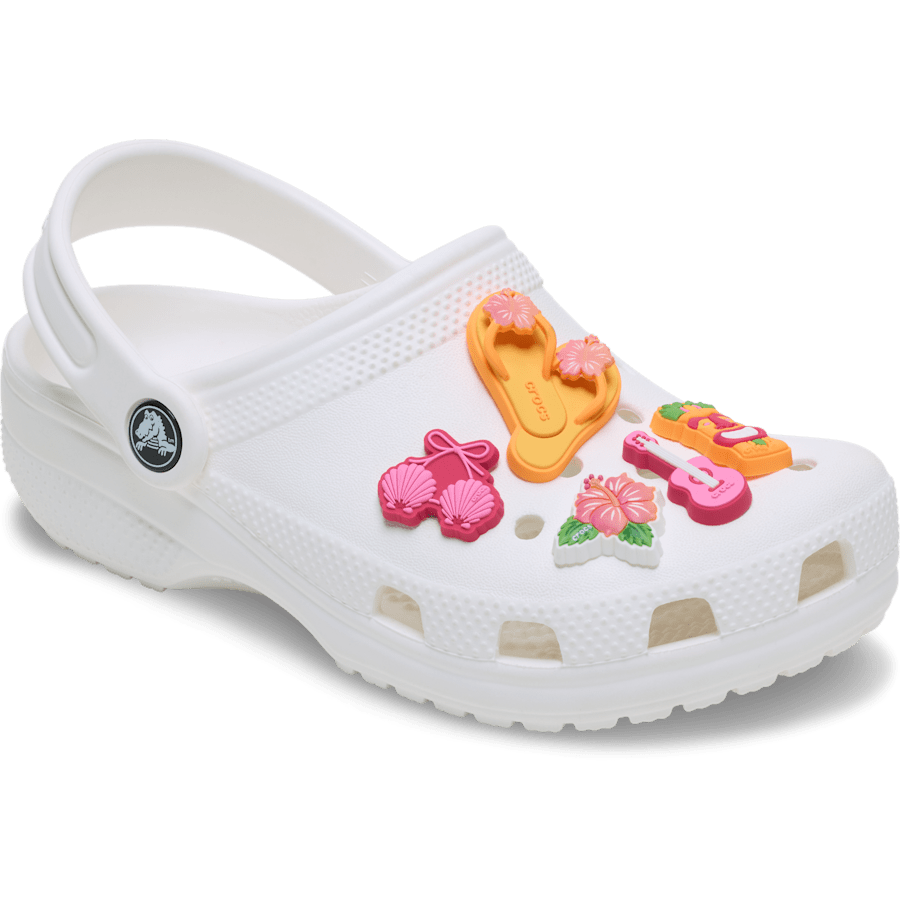 Crocs - Tiki Vacation 5 Pack Jibbitz™ charms for Women|Men|Jibbitz™ Charms