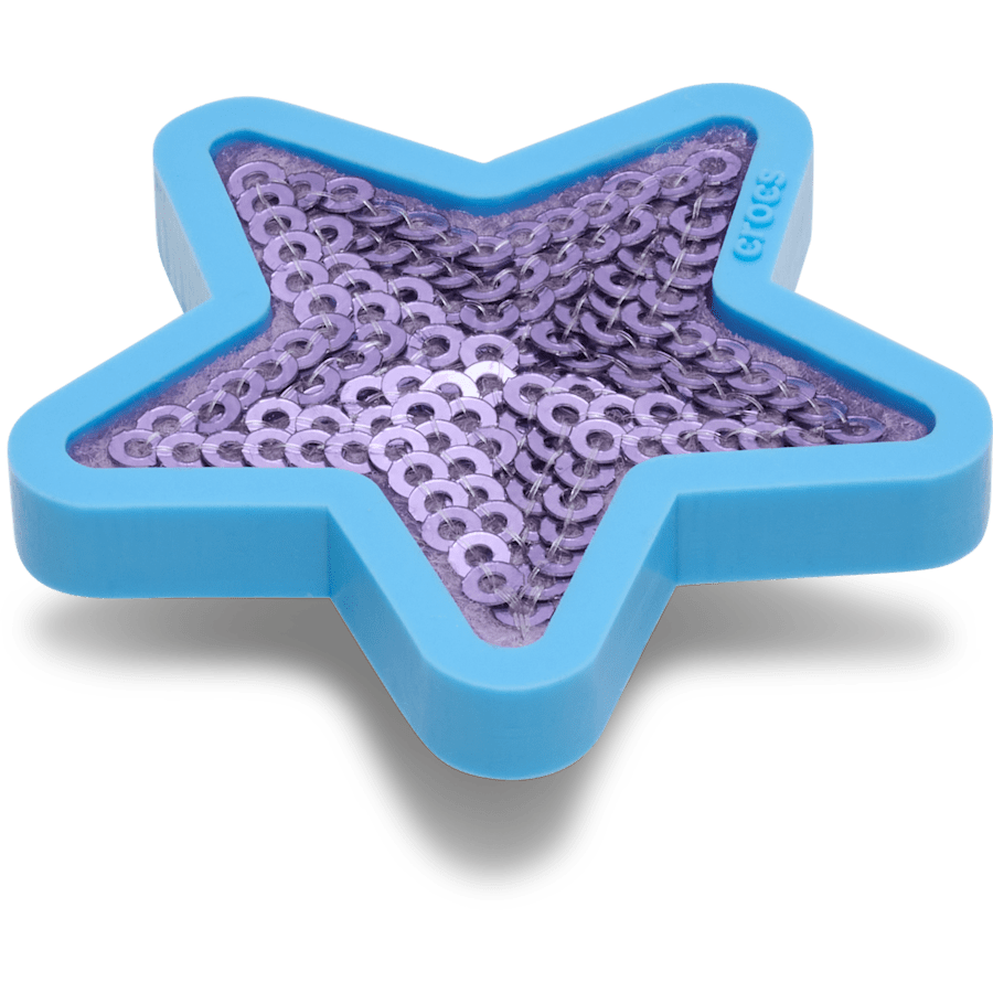 Crocs - Purple Sequin Star Jibbitz™ charms for Women|Men