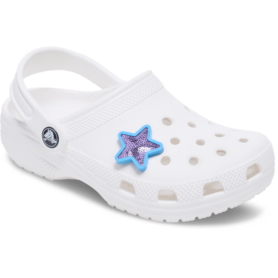 Crocs - Purple Sequin Star Jibbitz™ charms for Women|Men