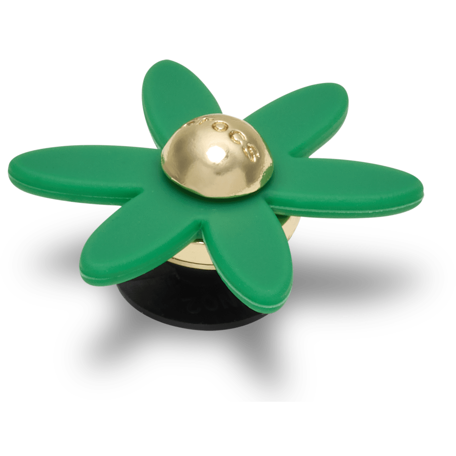 Crocs - Retro Green Spinner Flower Jibbitz™ charms for Women|Men