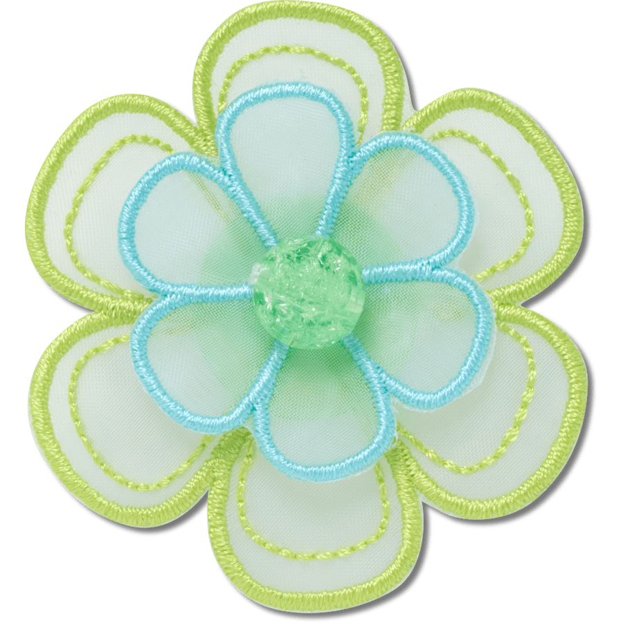 Crocs - Green Mesh Flower Jibbitz™ charms for Women|Men