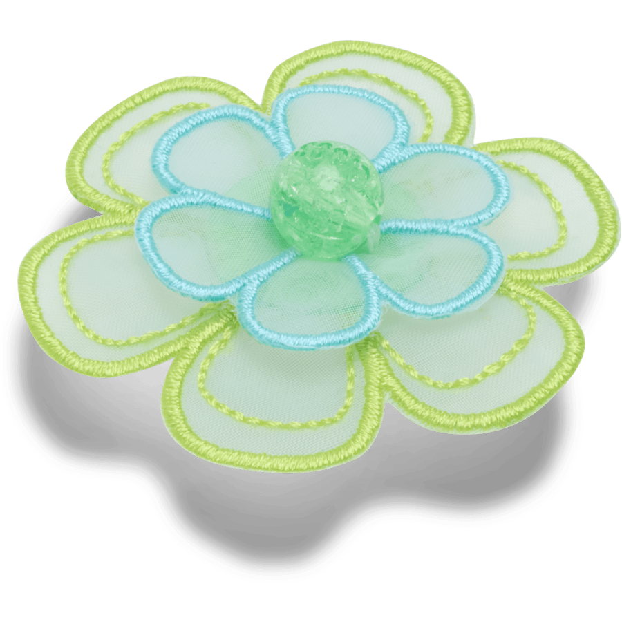 Crocs - Green Mesh Flower Jibbitz™ charms for Women|Men