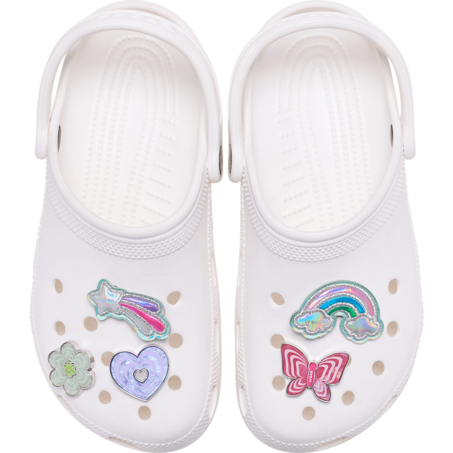 Crocs - Funky Girly Icons 5 Pack Jibbitz™ charms for Women|Men|Jibbitz™ Charms
