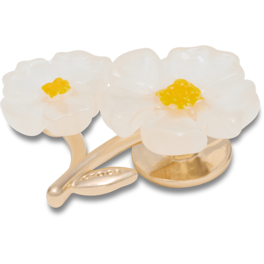 Crocs - White Floral Blossom Jibbitz™ charms for Women|Men