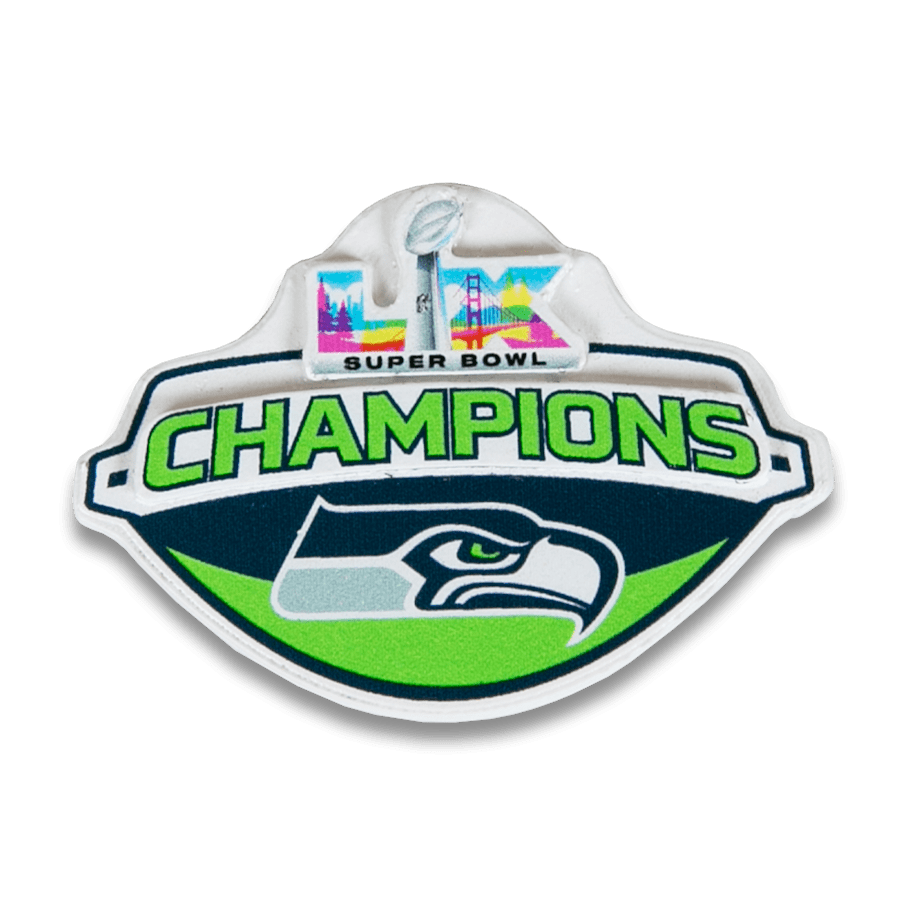 Crocs - NFL Super Bowl LX Champion Seattle Seahawks Jibbitz Shoe Charm for Women|Men|Jibbitz™ Charms