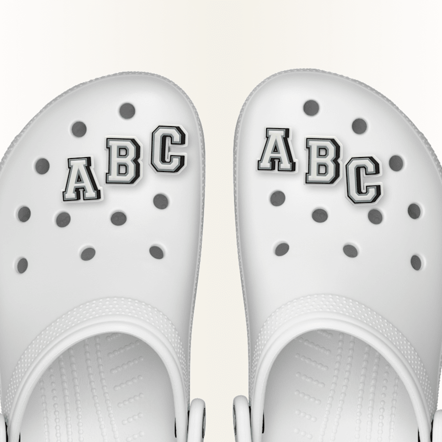 Crocs - Letter A-Z Jibbitz Shoe Charm for Women|Men|Jibbitz™ Charms