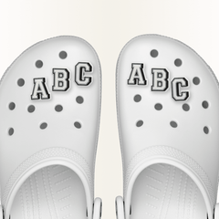 Crocs - Letter A-Z Jibbitz Shoe Charm for Women|Men|Jibbitz™ Charms