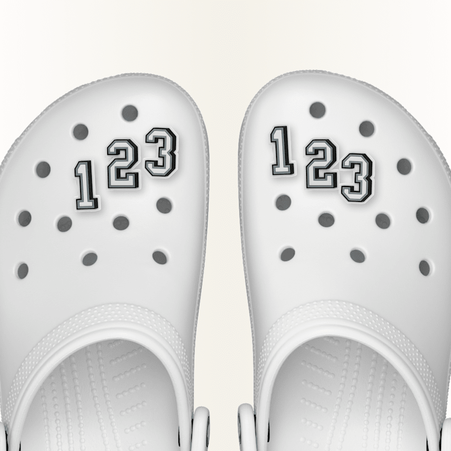 Crocs - Number 0-9 Jibbitz Shoe Charm for Women|Men|Jibbitz™ Charms