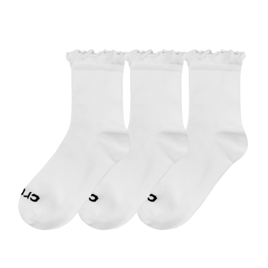 Crocs - CrocsSocks Ruffle Ankle 3 PK for Women|Kids