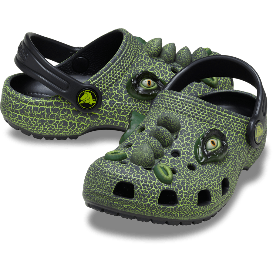 Crocs - Toddler Classic IAM Scary Dino Clog for Kids